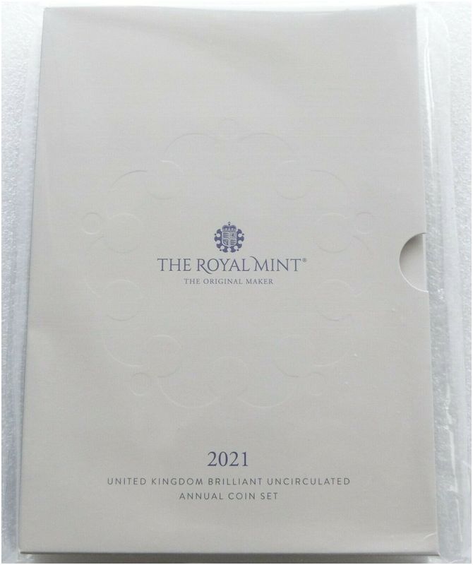 2021 Royal Mint Annual Brilliant Uncirculated 13 Coin Set Sealed