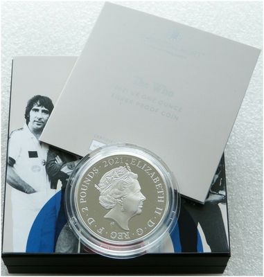2021年 イギリス ミュージックレジェンド 「ザ・フー」2ポンド 銀貨 NGC 2021 Music Legends The Who £2 Silver Proof 1oz Coin Box Coa