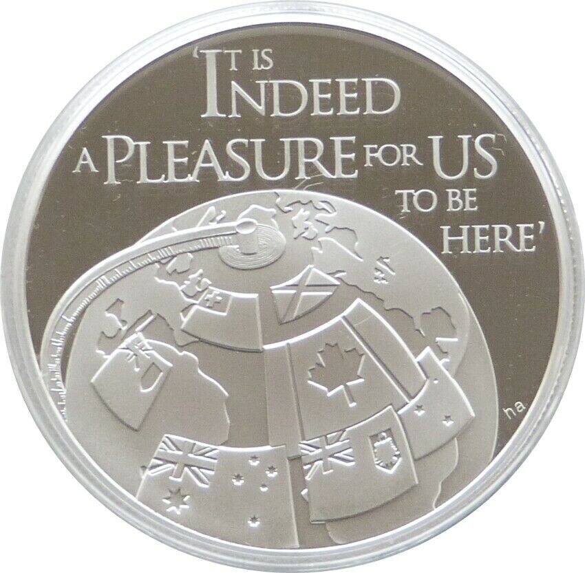 2012 Saint Helena Ascension Diamond Jubilee £5 Silver Proof Coin
