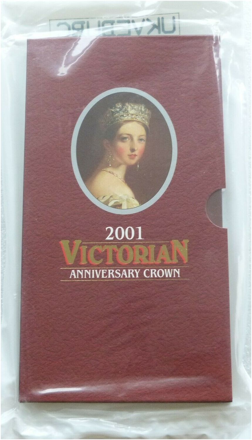2001 Queen Victoria £5 Brilliant Uncirculated Coin Pack Sealed