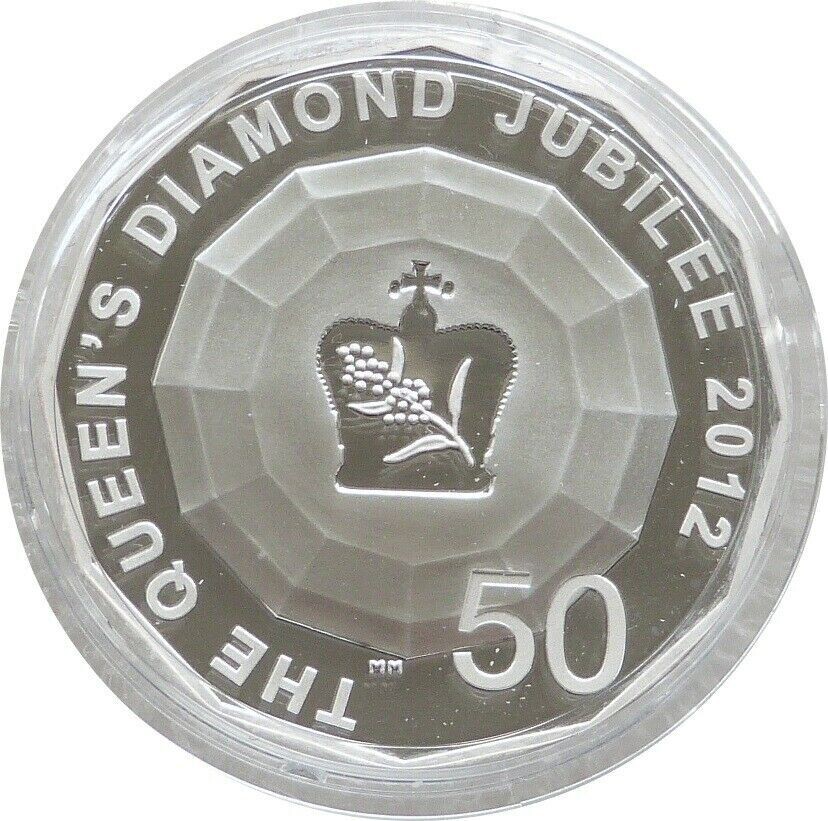 2012 Australia Diamond Jubilee 50c Silver Proof Coin 2012 Australia Diamond Jubilee 50c Silver Proof Coin