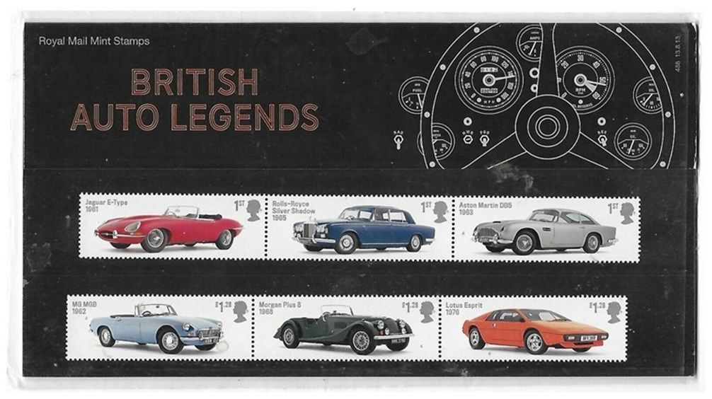 2013 Royal Mail British Auto Legends 10 Stamp Presentation Pack and Mini Sheet 2013 Royal Mail British Auto Legends 10 Stamp Presentation Pack and Mini Sheet