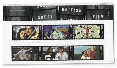 2014 Royal Mail Great British Film 10 Stamp Presentation Pack and Mini Sheet 2014 Royal Mail Great British Film 10 Stamp Presentation Pack and Mini Sheet