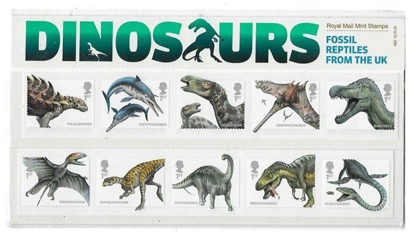 2013 Royal Mail Dinosaurs 10 Stamp Presentation Pack 2013 Royal Mail Dinosaurs 10 Stamp Presentation Pack
