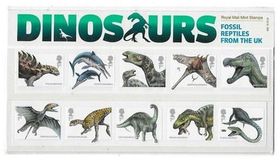 2013 Royal Mail Dinosaurs 10 Stamp Presentation Pack 2013 Royal Mail Dinosaurs 10 Stamp Presentation Pack