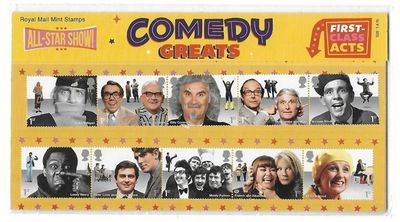 2015 Royal Mail Comedy Greats 10 Stamp Presentation Pack 2015 Royal Mail Comedy Greats 10 Stamp Presentation Pack