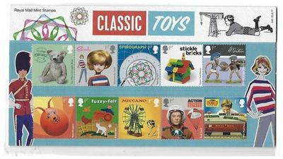 2017 Royal Mail Classic Toys 10 Stamp Presentation Pack 2017 Royal Mail Classic Toys 10 Stamp Presentation Pack