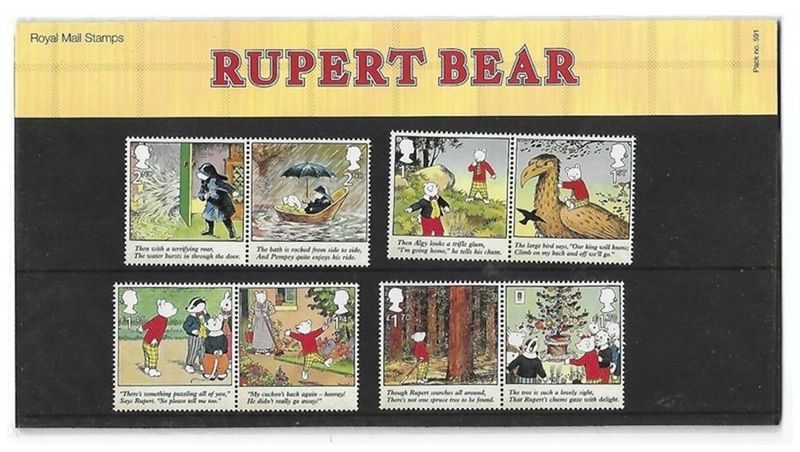 2020 Royal Mail Rupert the Bear 8 Stamp Presentation Pack 2020 Royal Mail Rupert the Bear 8 Stamp Presentation Pack