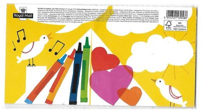 2015 Royal Mail Smilers 8 Stamp Presentation Pack