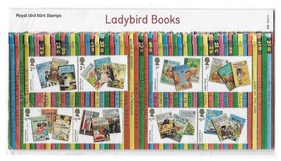 2017 Royal Mail Ladybird Books 8 Stamp Presentation Pack