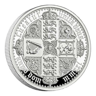 2021 Great Engravers Gothic Crown £5 Silver Proof 2oz Coin PCGS