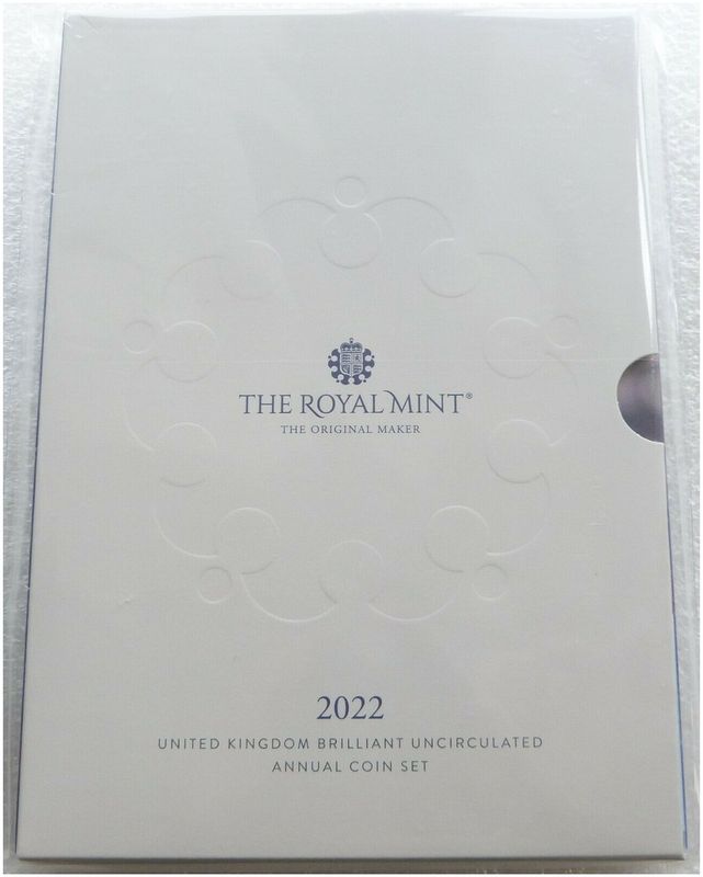 2022 Royal Mint Annual Brilliant Uncirculated 13 Coin Set Sealed