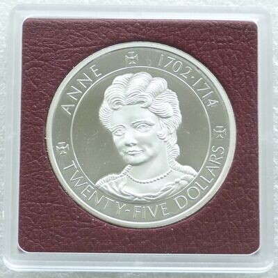 1977 Cayman Islands Silver Jubilee Anne $25 Silver Proof Coin 1977 Cayman Islands Silver Jubilee Anne $25 Silver Proof Coin