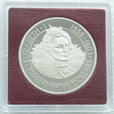1977 Cayman Islands Silver Jubilee Elizabeth I $25 Silver Proof Coin 1977 Cayman Islands Silver Jubilee Elizabeth I $25 Silver Proof Coin