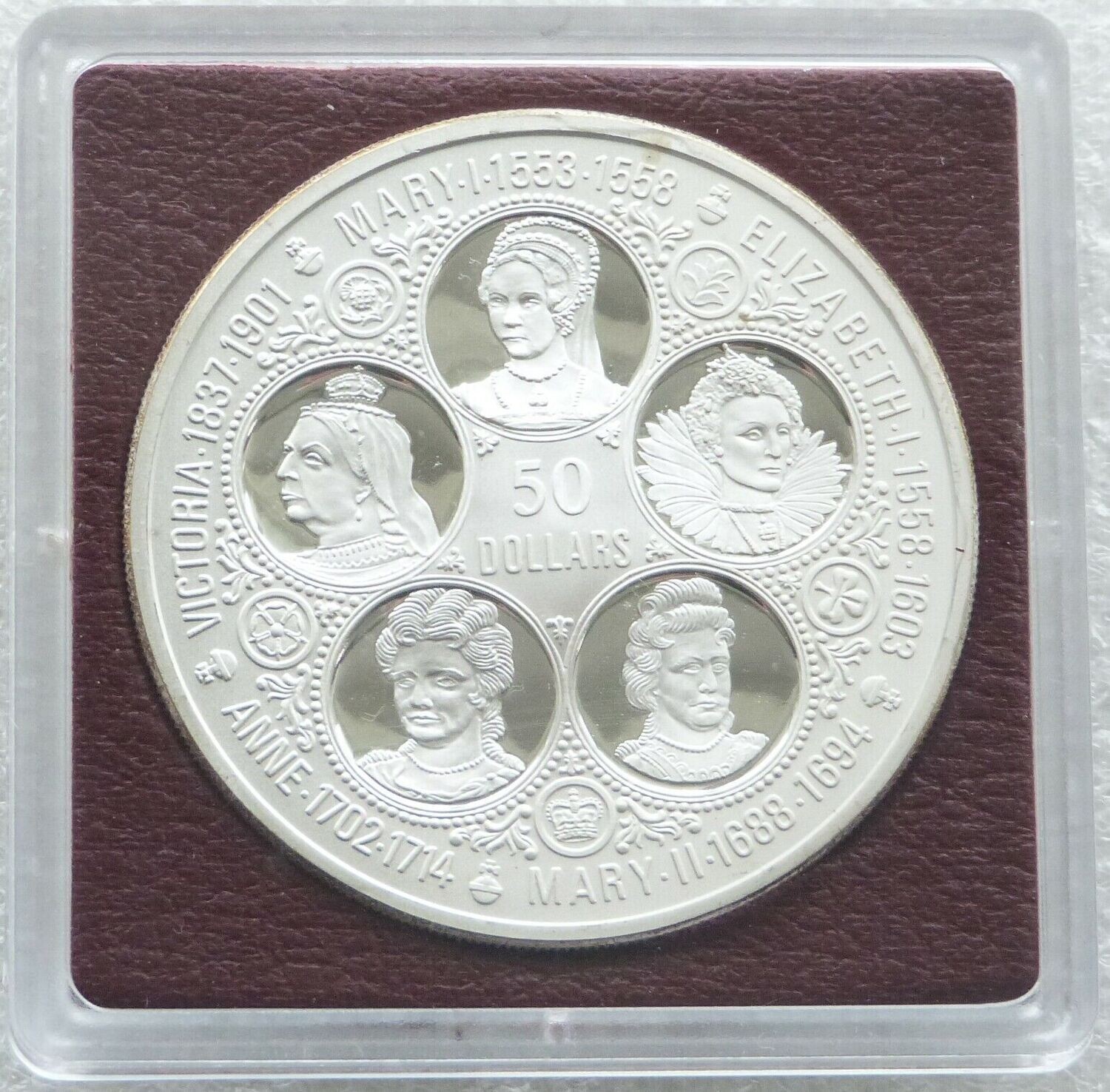 1977 Cayman Islands Silver Jubilee Completer $50 Silver Proof Coin 1977 Cayman Islands Silver Jubilee Completer $50 Silver Proof Coin
