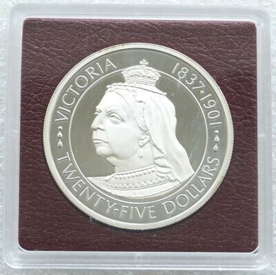 1977 Cayman Islands Silver Jubilee Victoria $25 Silver Proof Coin 1977 Cayman Islands Silver Jubilee Victoria $25 Silver Proof Coin