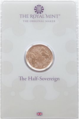 2022 Memorial Half Sovereign Gold Coin Mint Card