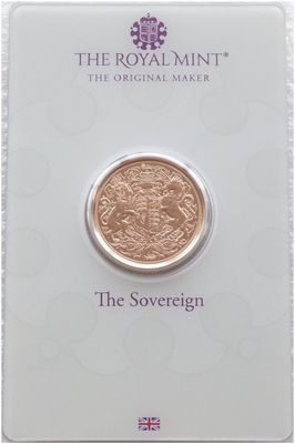 2022 Memorial Full Sovereign Gold Coin Mint Card