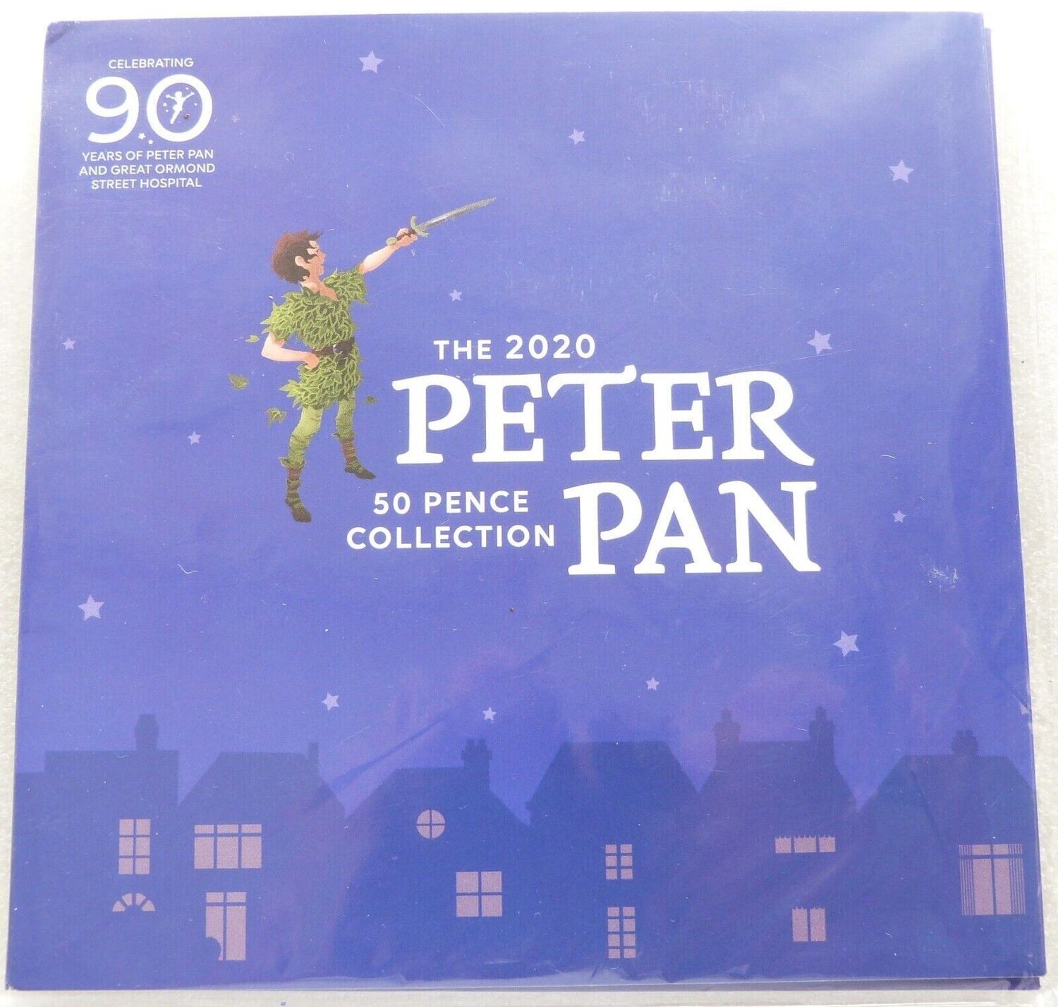 2020 Isle of Man Peter Pan 50p Brilliant Uncirculated 6 Coin Set Pack 2020 Isle of Man Peter Pan 50p Brilliant Uncirculated 6 Coin Set Pack