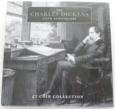 2020 Jersey Charles Dickens £2 Brilliant Uncirculated 5 Coin Set Pack 2020 Jersey Charles Dickens £2 Brilliant Uncirculated 5 Coin Set Pack