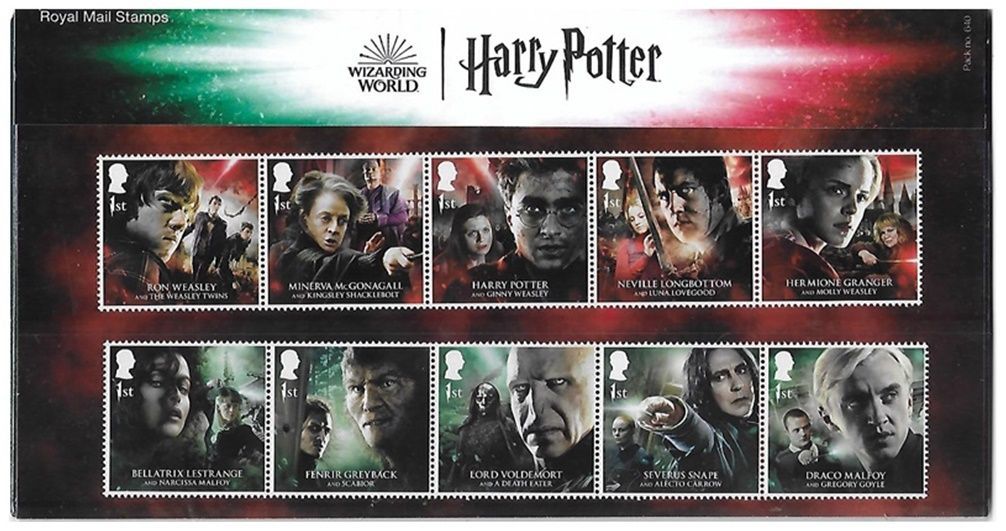 2023 Royal Mail Harry Potter 16 Stamp Presentation Pack and Mini Sheet 2023 Royal Mail Harry Potter 16 Stamp Presentation Pack and Mini Sheet
