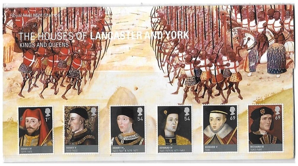 2008 Royal Mail The House of Lancaster and York 10 Stamp Presentation Pack and Mini Sheet 2008 Royal Mail The House of Lancaster and York 10 Stamp Presentation Pack and Mini Sheet