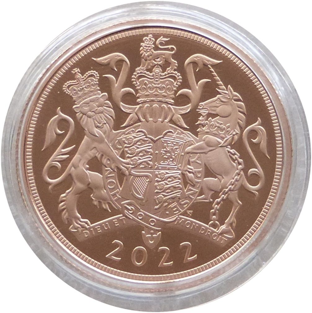 2022 Platinum Jubilee £2 Double Sovereign Gold Proof Coin