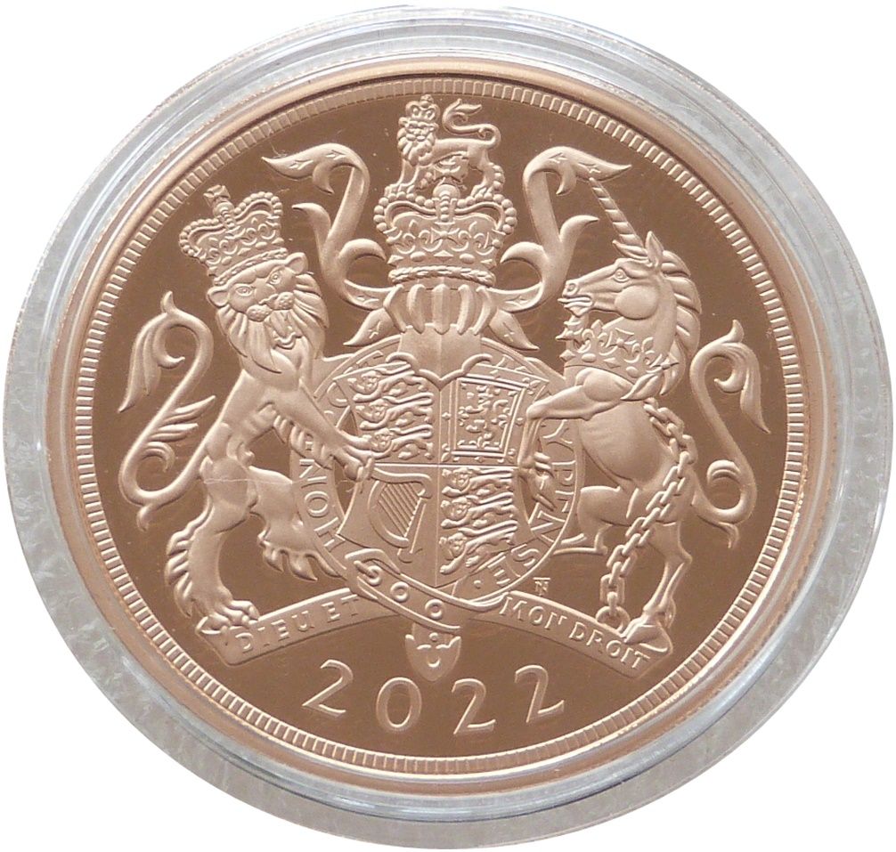 2022 Platinum Jubilee £5 Five Pound Sovereign Gold Proof Coin 2022 Platinum Jubilee £5 Five Pound Sovereign Gold Proof Coin