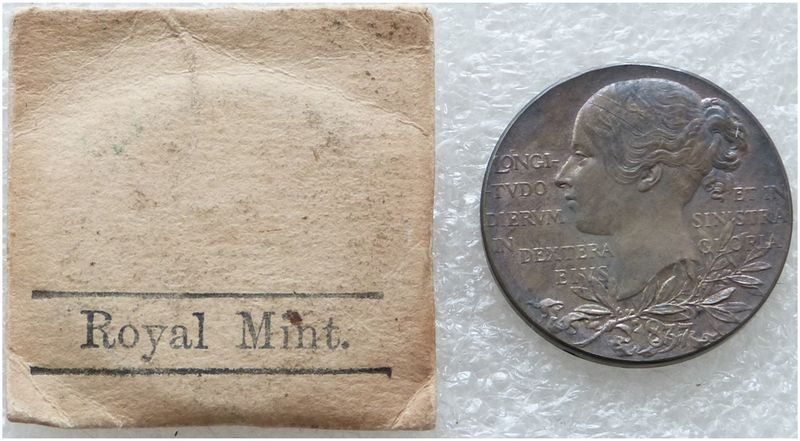 1897 Royal Mint Queen Victoria Diamond Jubilee Silver Medal - Royal Mint Price £270