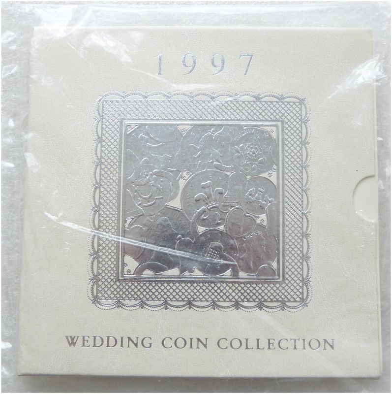 1997 Wedding Gift Definitive Brilliant Uncirculated 9 Coin Set