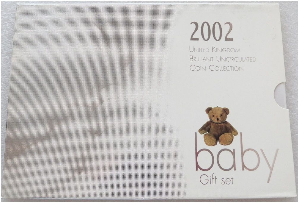 2002 Royal Mint Baby Gift Annual Brilliant Uncirculated 8 Coin Set 2002 Royal Mint Baby Gift Annual Brilliant Uncirculated 8 Coin Set