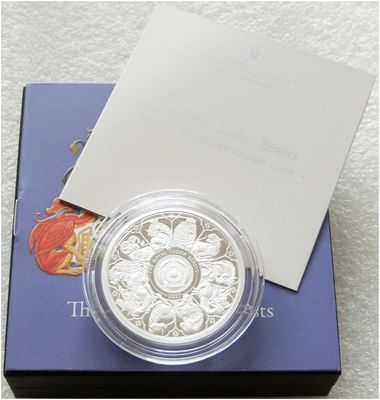 2027 Royal Tudor Beasts Completer £5 Silver Proof 2oz Coin Box Coa 2027 Royal Tudor Beasts Completer £5 Silver Proof 2oz Coin Box Coa