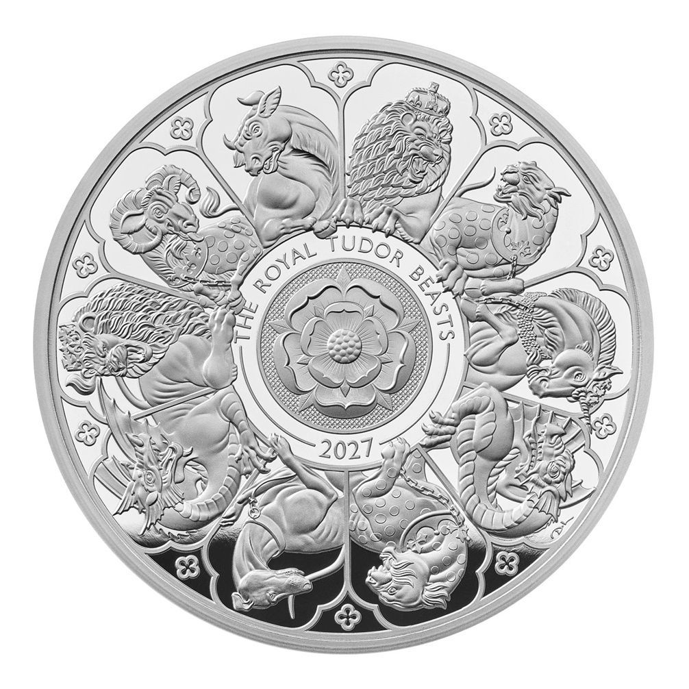 2027 Royal Tudor Beasts Completer £5 Silver Proof 2oz Coin PCGS PR70 DCAM First Strike - Coming Soon 2027 Royal Tudor Beasts Completer £5 Silver Proof 2oz Coin PCGS PR70 DCAM First Strike - Coming Soon