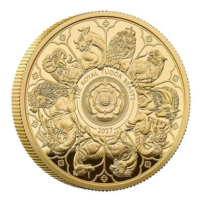 2027 Royal Tudor Beasts Completer £100 Gold Proof 1oz Coin PCGS PR69 DCAM First Strike - Coming Soon 2027 Royal Tudor Beasts Completer £100 Gold Proof 1oz Coin PCGS PR69 DCAM First Strike - Coming Soon