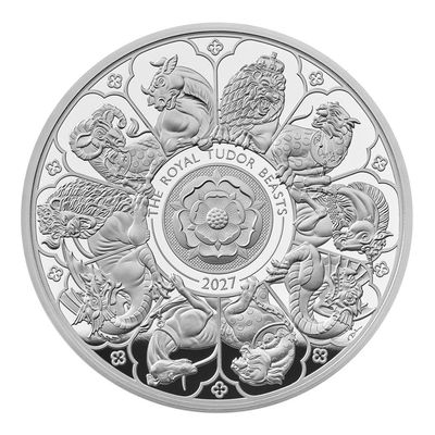 2027 Royal Tudor Beasts Completer £10 Silver Proof 5oz Coin PCGS PR69 DCAM First Strike - Coming Soon 2027 Royal Tudor Beasts Completer £10 Silver Proof 5oz Coin PCGS PR69 DCAM First Strike - Coming Soon
