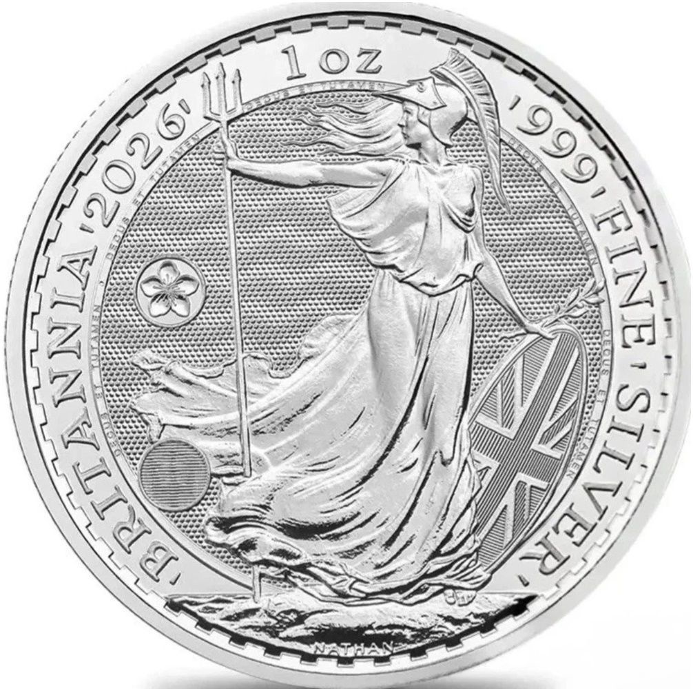 2026 Britannia Sakura Cherry Blossom Privy £2 Silver Bullion 1oz Coin - Waves 2026 Britannia Sakura Cherry Blossom Privy £2 Silver Bullion 1oz Coin - Waves