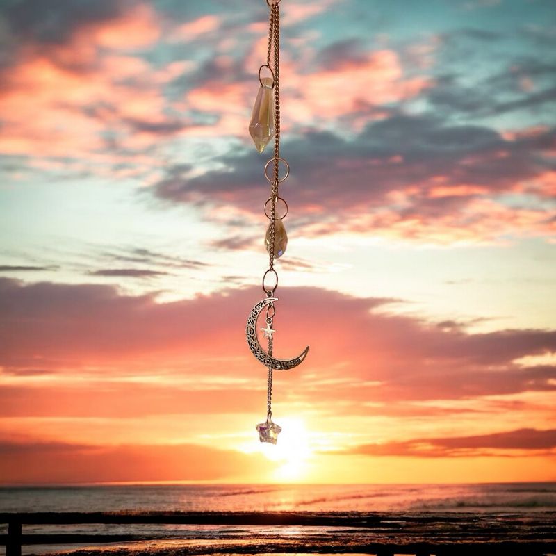 Silver Moon Sun Catcher