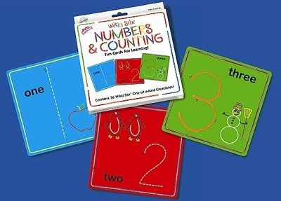 Wikki Stix Numbers and Counting Card Set