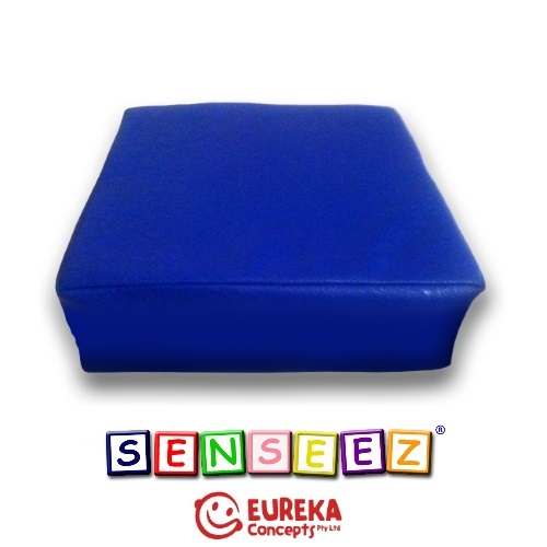 Senseez vibrating cushion - Blue Square (vinyl)