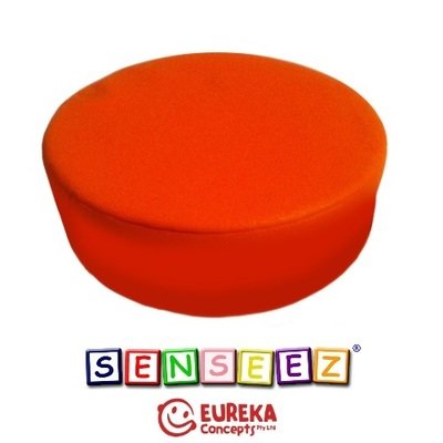 Senseez vibrating cushion - Orange Circle (vinyl)