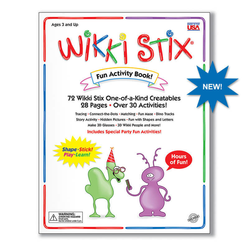 Wikki Stix Fun Activity Book