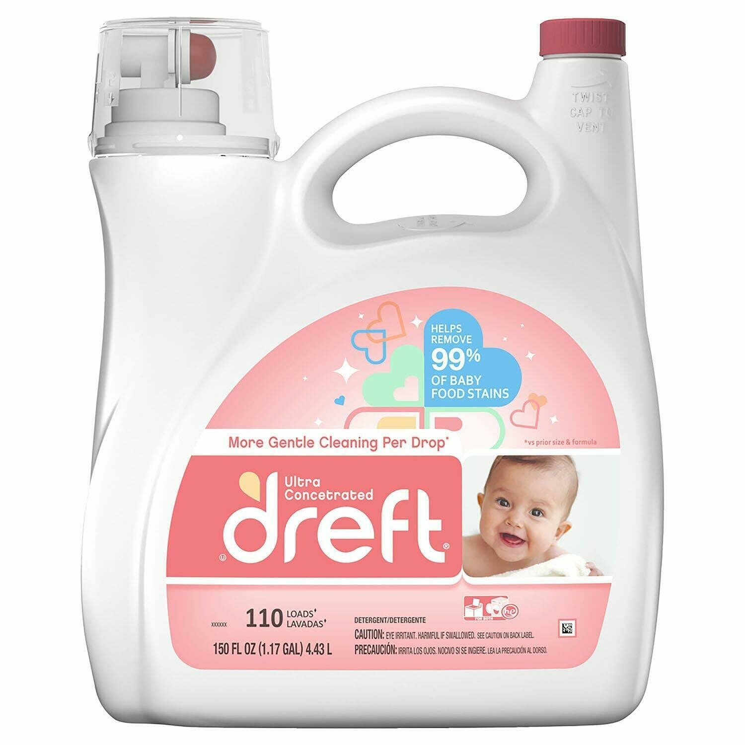 dreft ultra concentrated detergent