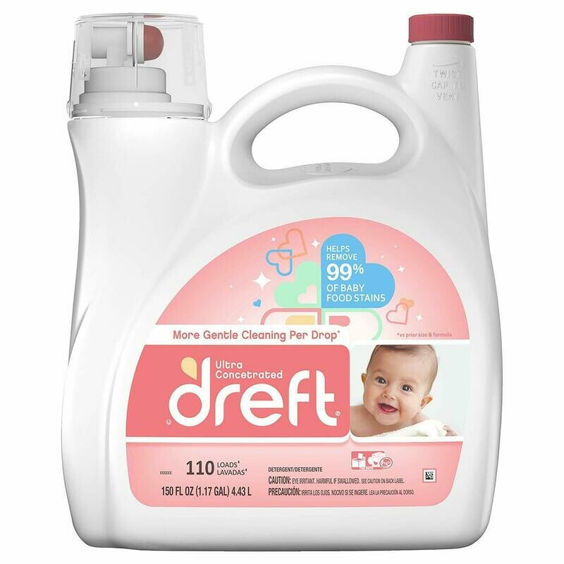 dreft ultra concentrated detergent