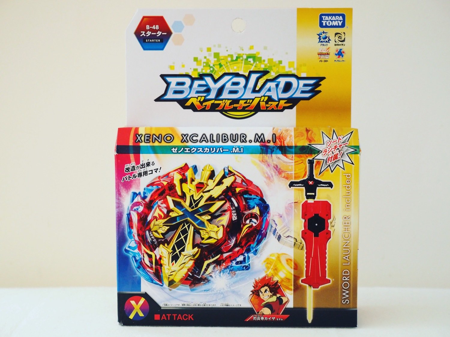 Xeno Xcalibur .M.I Starter (B-48) - Beyblade Burst!