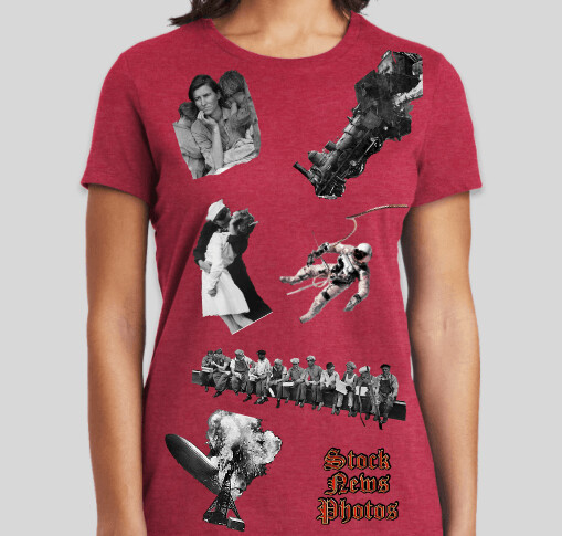 Stock News Photos Tee