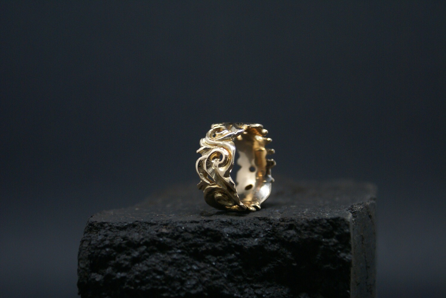 Ring "Ornament" aus 585/- Roségold