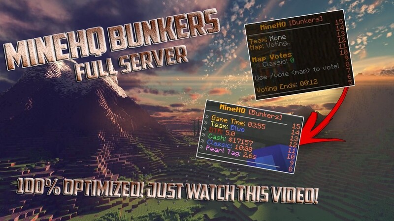 MINEHQ BUNKERS
