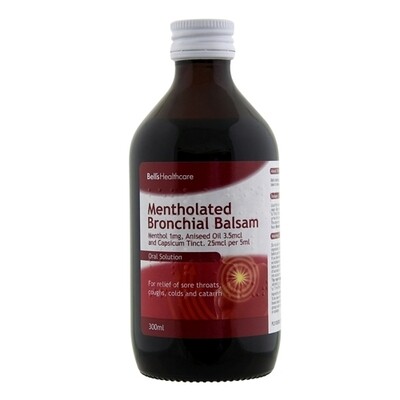 Bells Mentholated Bronchial Balsam