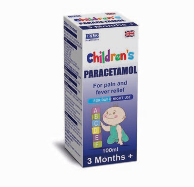 Children Pain Relief (Paracetamol) 100ml updated Design
