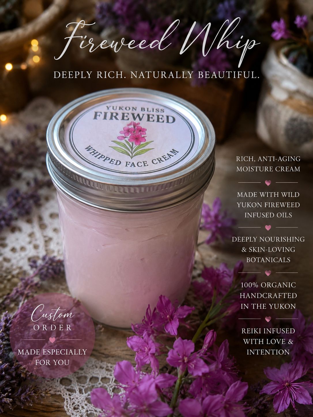 Fireweed Whip Face &amp; Body Butter